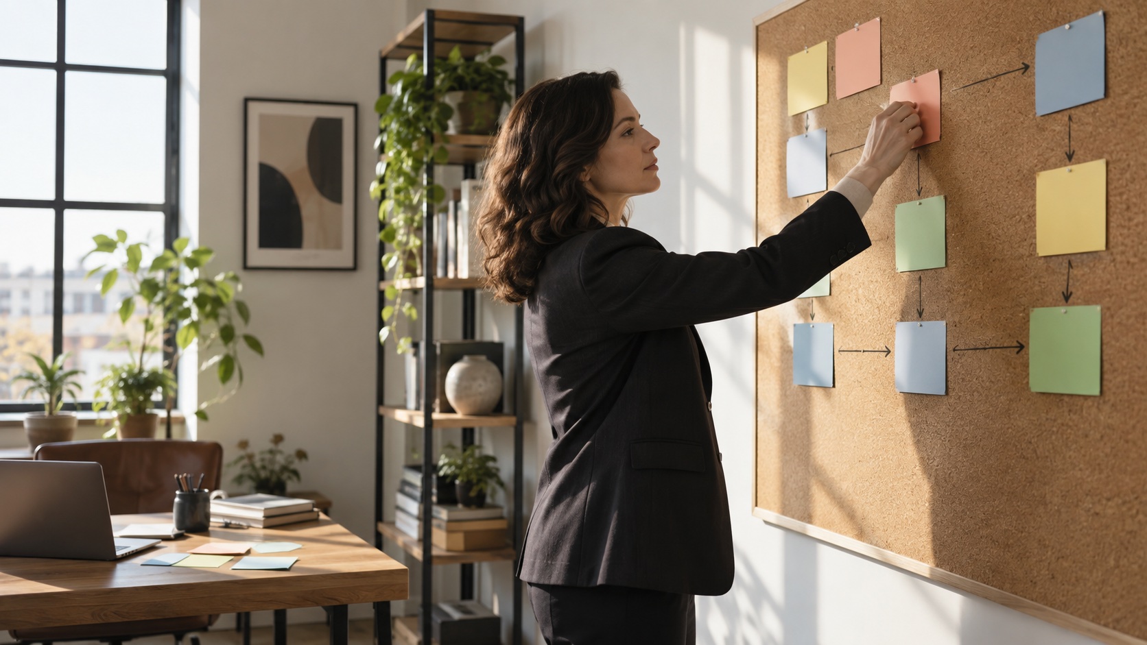 Workflow planning using cards
